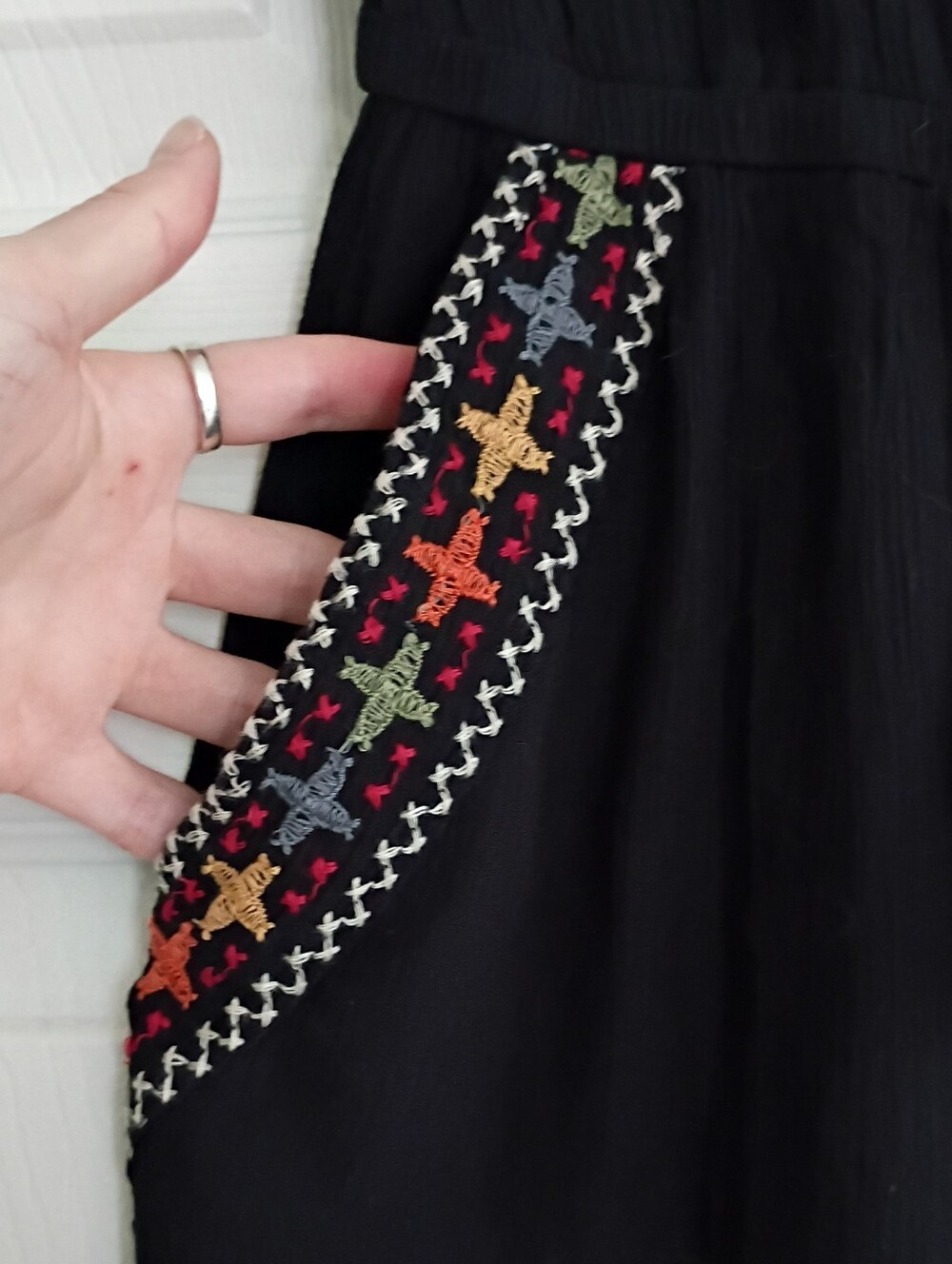 AE | Embroidered Jumpsuit - Picture 4 of 8